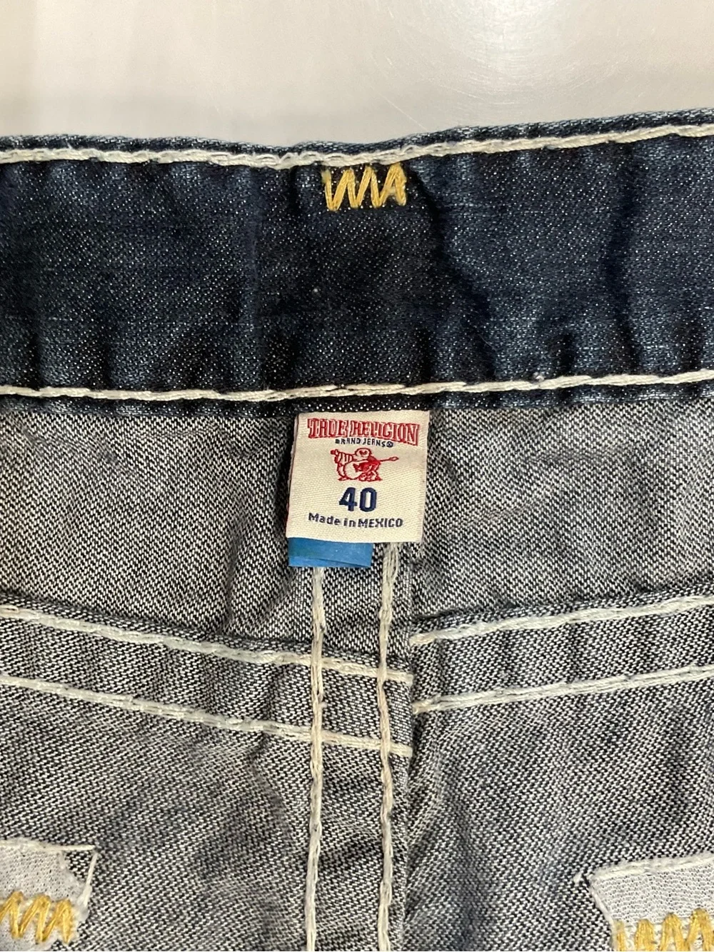 True Religion Men’s Cut Offs Shorts Size 40